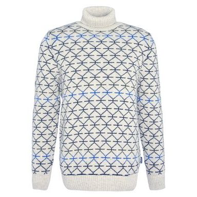 forét Marsh Cable Turtleneck — Cloud