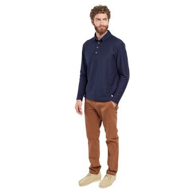 Barbour Lightweight Sports Polo Shirt — Deep Blue