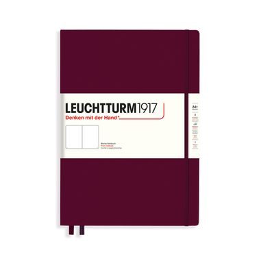 Velký zápisník LEUCHTTURM1917 Master Classic Hardcover Notebook - A4+, pevná vazba, nelinkovaný, 235 stran