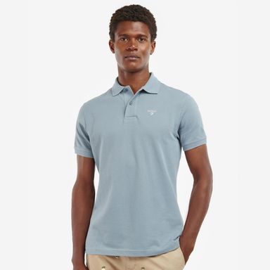 Barbour Sports Polo Shirt — Battleship