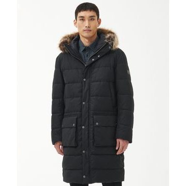 Barbour Game Parka Wax — Black