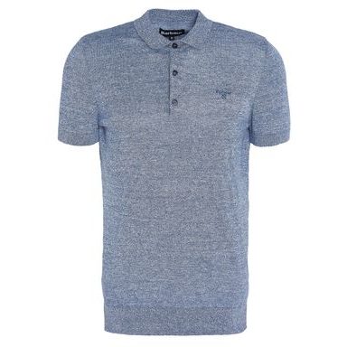 Barbour Lightweight Sports Polo Shirt — Light Grey