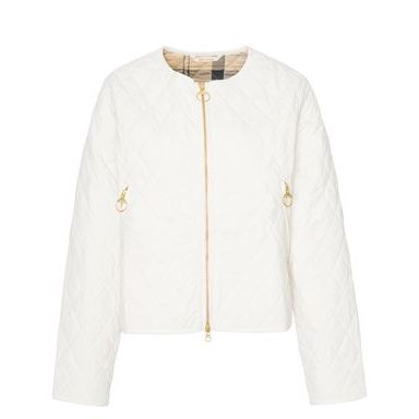 Barbour Caroline Quilted Jacket — Lemon Souffle