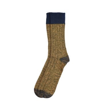 Barbour Twisted Contrast Socks — Golden Twist