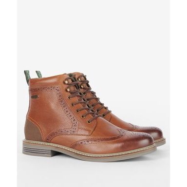 Barbour West Brogue Boots — Black