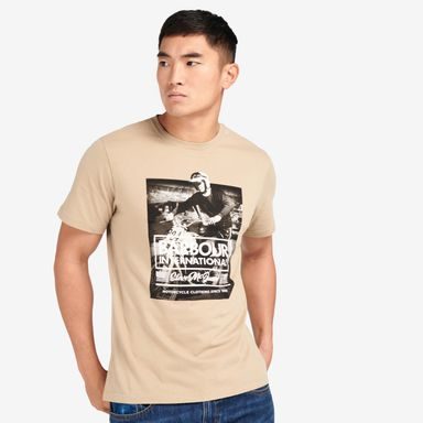 Barbour International Eddie T-Shirt — Archive Olive