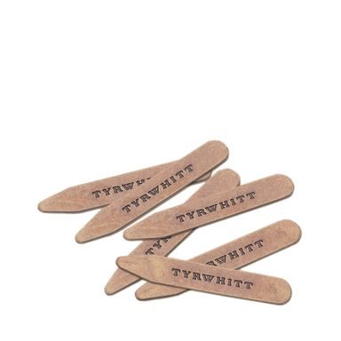 Charles Tyrwhitt Solid Brass Collar Stiffeners (3-pack)