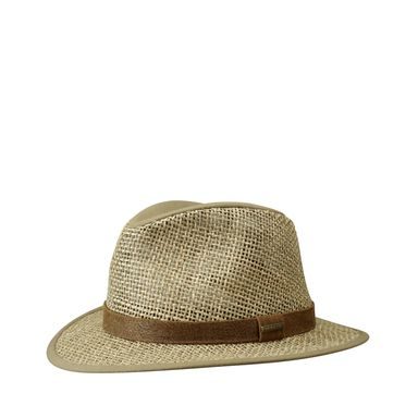 Lehký slaměný klobouk Stetson Traveller Seagrass - Beige
