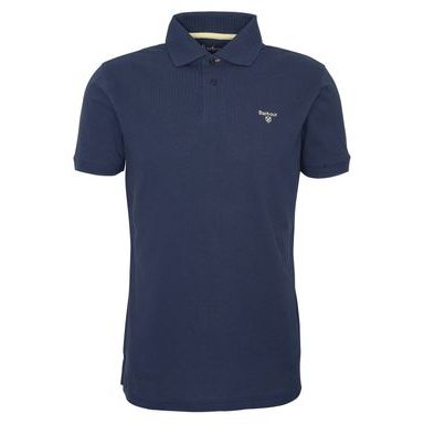 Barbour Lightweight Sports Polo Shirt — Navy