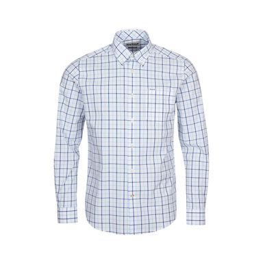 Kostkovaná košile Barbour Bradwell - Blue (button-down)