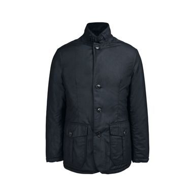 Barbour Emble Wax Jacket — Classic Black