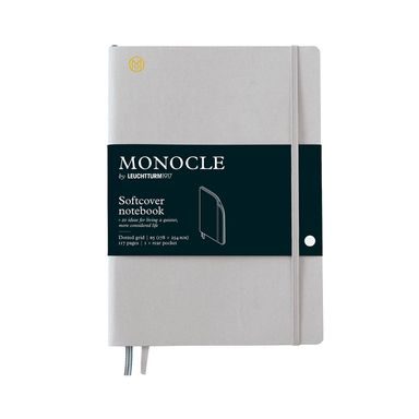 Středně velký zápisník MONOCLE by LEUCHTTURM1917 Composition Softcover Notebook  - B5, měkká vazba, tečkovaný, 117 stran