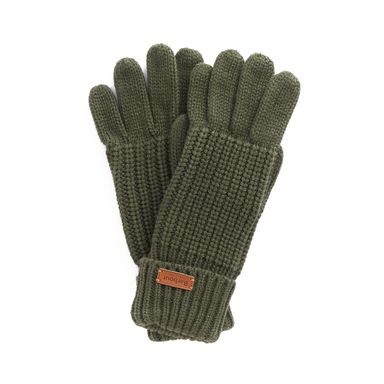 Barbour Saltburn Knitted Gloves — Olive