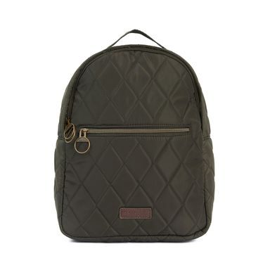 Barbour Quilted Backpack — Olive