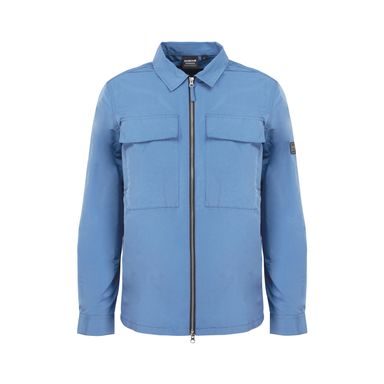 Overshirt se zapínáním na zip Barbour International Ray - Blue Horizon