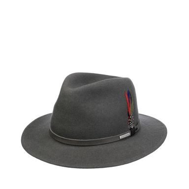 Stetson Traveller Woolfelt — Silver