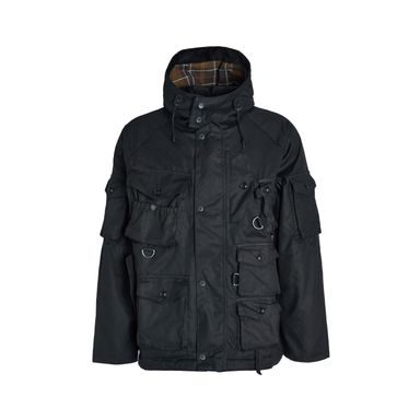 Barbour × Baracuta Clayton Wax Jacket — Black