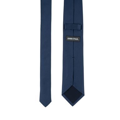 Fraktálová kravata John & Paul — Hnědo-modrá