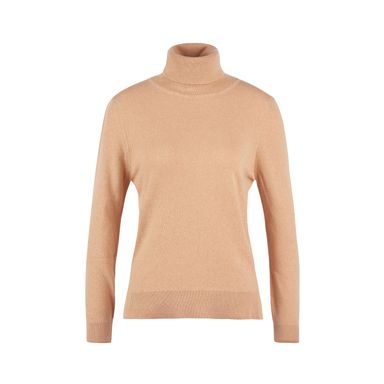 Barbour Pendle Roll-Neck Sweatshirt — Caramel