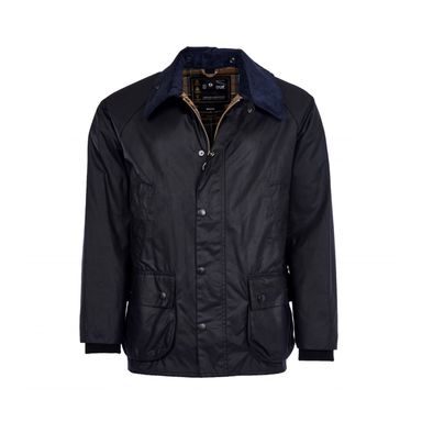 Barbour Bedale Wax Jacket — Navy