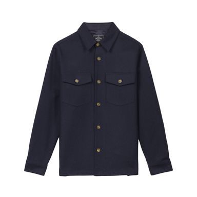 forét Angler Club Overshirt — Navy