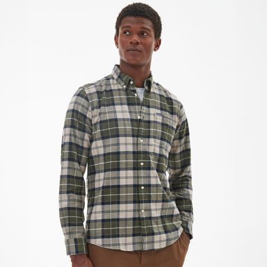 Barbour Kyeloch Tailored Shirt — Forest Mist
