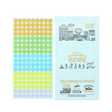 TRAVELER'S notebook Customized Sticker Set 2024