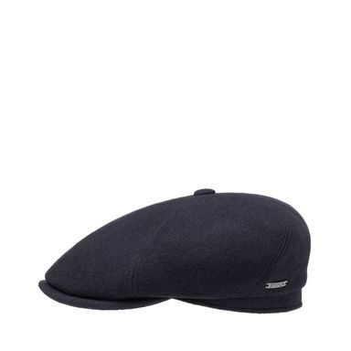 Stetson 6-Panel Cap Wool & Cashmere — navy