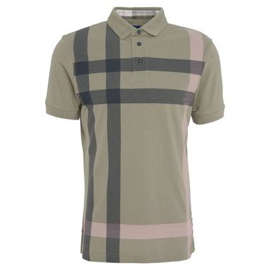 Barbour Essential Polo Sports — Grey