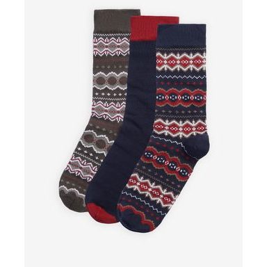 Barbour Fairisle Sock Gift Box