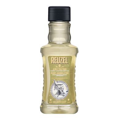 3-in-1 (šampon na vlasy, mýdlo na obličej, sprchový gel) Reuzel (100 ml)