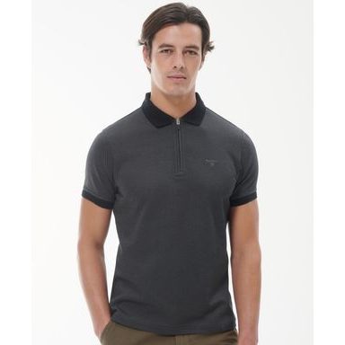 Barbour Essential Polo Sports — Black