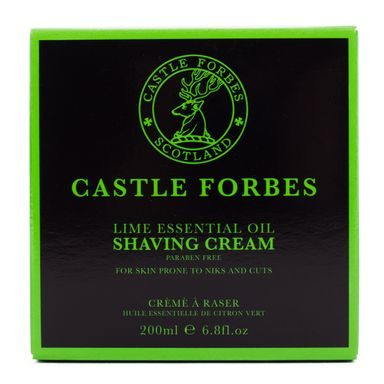 Krém na holení Castle Forbes - Lime (200 ml)