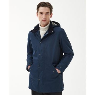 Barbour Ripley Waterproof Parka Jacket — Classic Navy