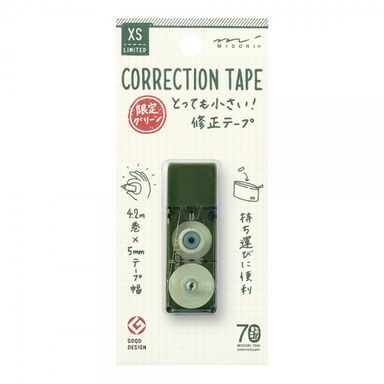 Opravná páska Midori XS Correction Tape: 70th Limited Edition