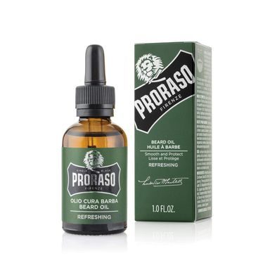 Olej na plnovous Proraso - eukalyptus (30 ml)