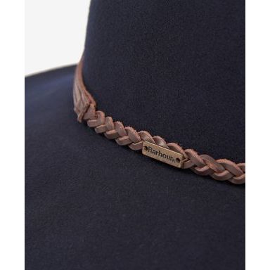 Barbour Tack Fedora — Navy