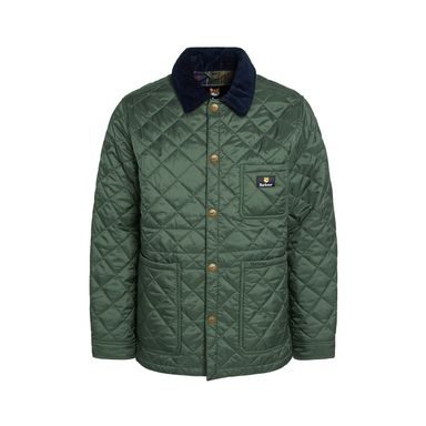 Barbour Heritage Liddesdale Quilted Jacket — Charcoal