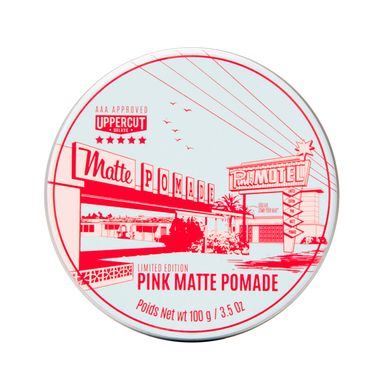 Uppercut Deluxe Pink Matte Pomade - matná pomáda na vlasy (100 g)