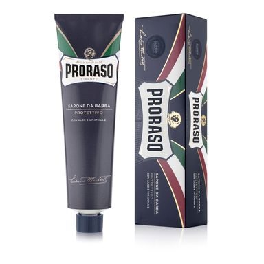 Ochranný krém na holení Proraso Blue - aloe vera (150 ml)