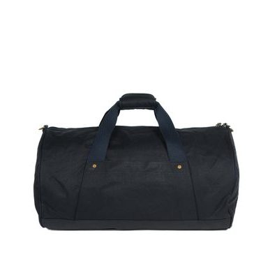 Voskovaná víkendová taška Barbour Essential Wax Duffle Bag - navy
