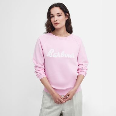 Barbour Otterburn Sweatshirt — Mallow Pink