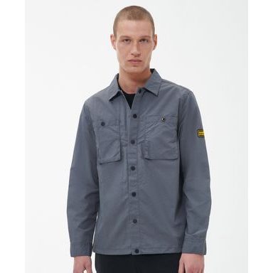 Barbour International Cadwell Overshirt — Slate Grey