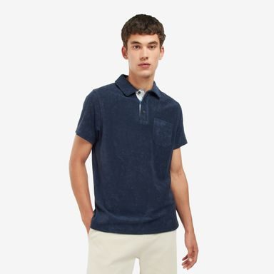 Barbour Essential Polo Sports — Black