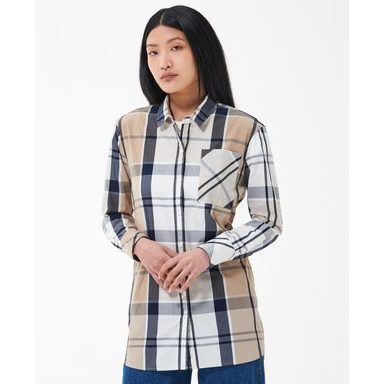 Barbour Perthshire Shirt — Fawn Tartan