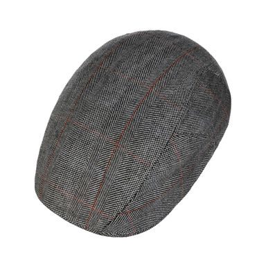 Stetson Multi-Panel Silk Ivy Cap — Charcoal