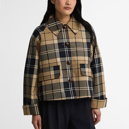 Barbour Delilah Checked Showerproof Jacket