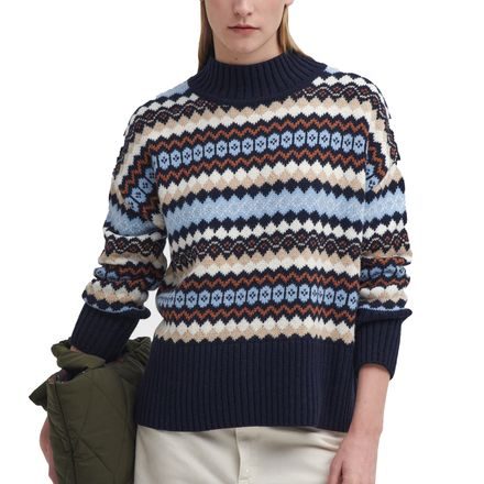 Barbour Larisa Fair Isle High-Neck Jumper