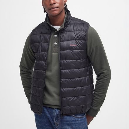 Barbour Bretby Puffer Gilet — Black