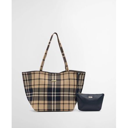 Barbour Layla Tartan Large Tote Bag — Birchwood Dress Tartan